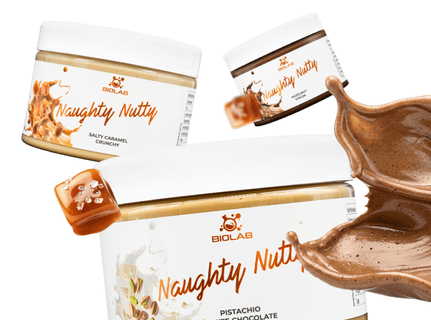 Photos des emballages des produits Naughty Nutty